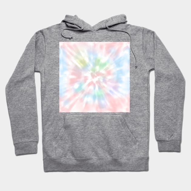 Rainbow Pastel Tie Dye Hoodie by YourGoods